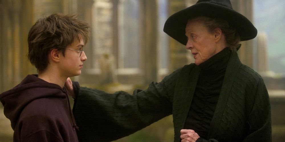 harry potter morte maggie smith