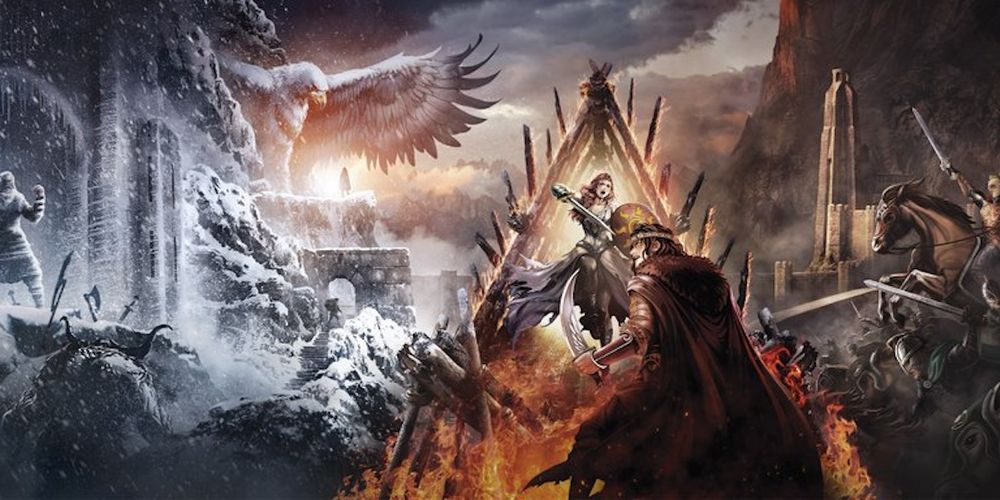 la guerra dei rohirrim arazzo
