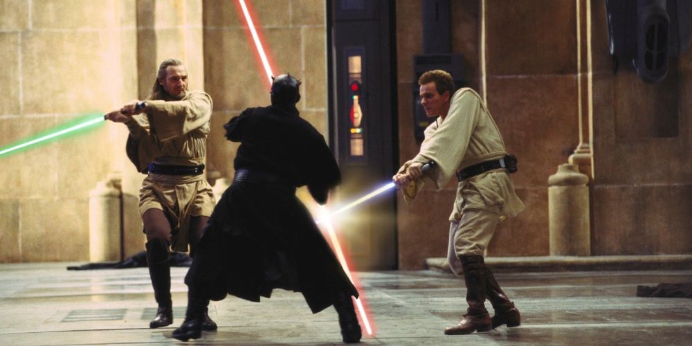 star wars minaccia fantasma finale alternativo