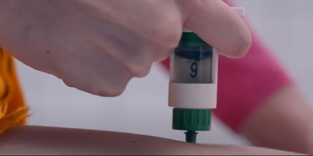 The substance iniezioni nei film siringhe