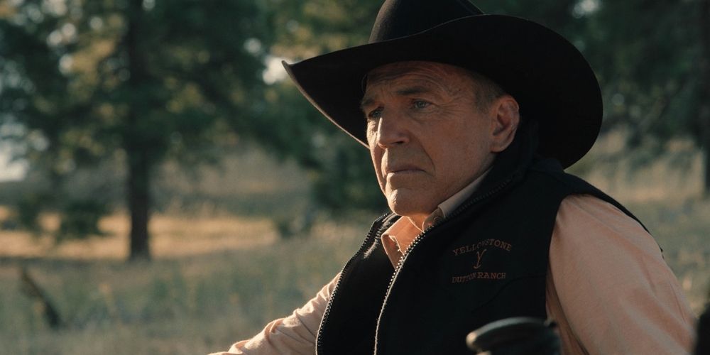 Yellowstone uscita scena Kevin Costner
