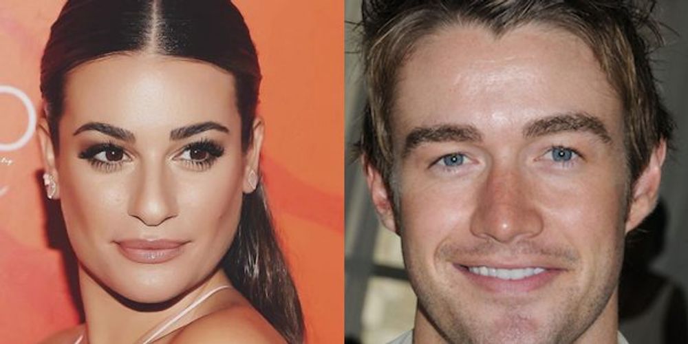 Lea-Michele-e-Robert-Buckley
