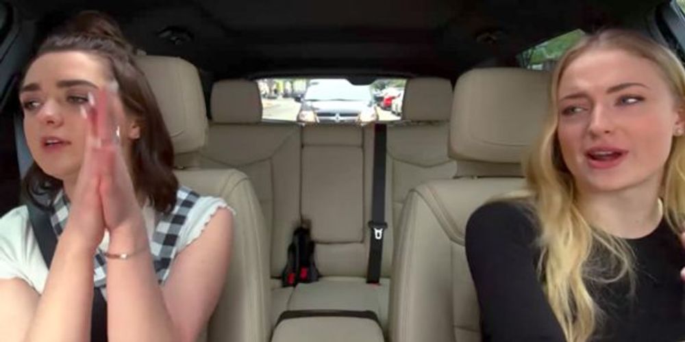 game-of-thrones-maisie-williams-sophie-turner-carpool-karaoke