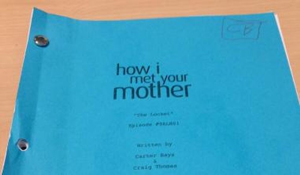 how-i-met-your-mother-9-sceneggiatura