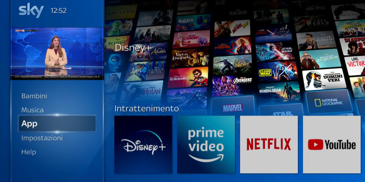 Sky e Disney, via alla partnership: l’app Disney+ arriverà domani su ...