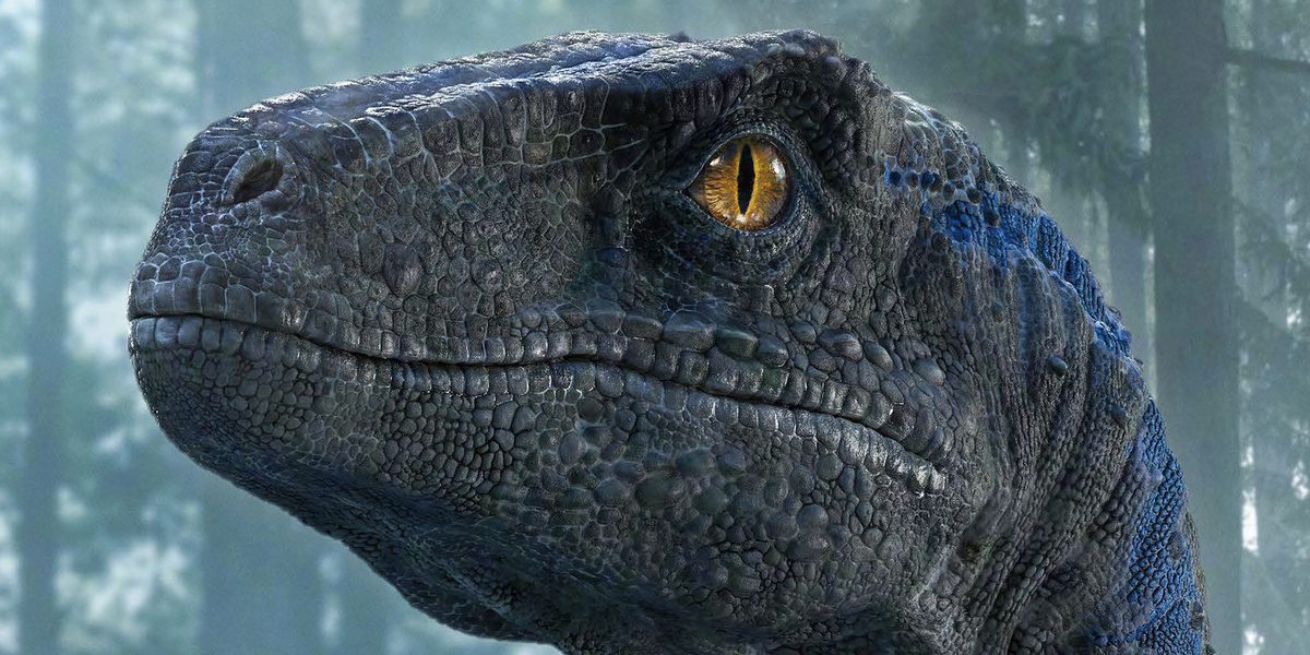 Jurassic World: Il dominio, il velociraptor Blue in un nuovo poster del ...