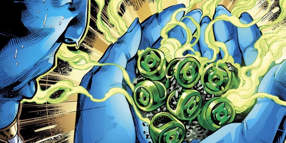 Set 9 Anelli Del Potere Lanterna Verde – DC Comics – Corpo Delle Lanterne Colorato – Metallici