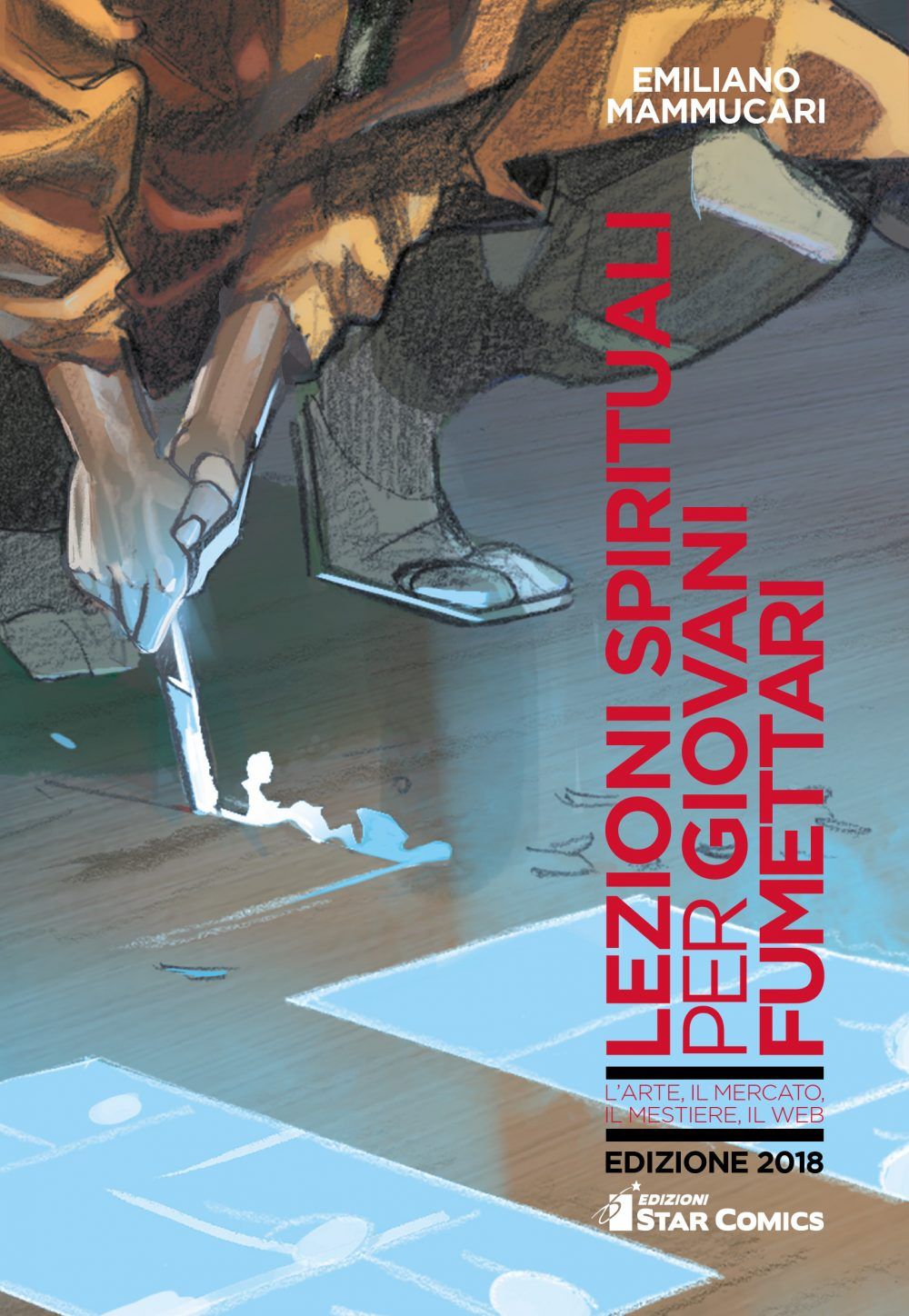 lezioni-spirituali-per-giovani-fumettari-copertina-di-emiliano-mammucari